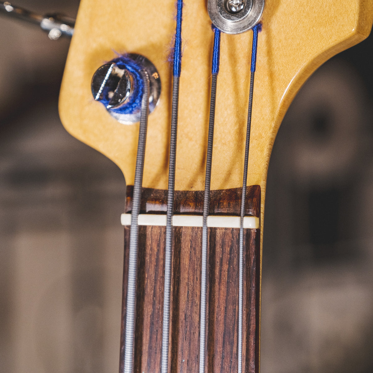 Fender American Vintage Reissue '63 Precision Bass, Sonic Blue With OHSC - Used