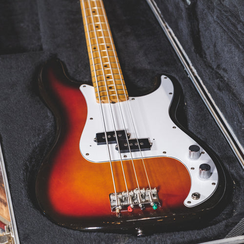 Fender 1985 MIJ Precision Bass Sunburst With OHSC - Used