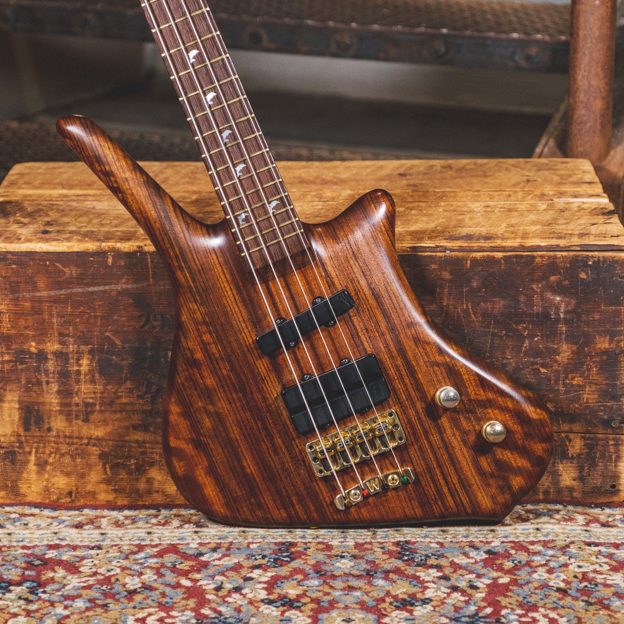 Warwick 1998 Dolphin Pro 1 Natural With OGB - Used – Russo Music