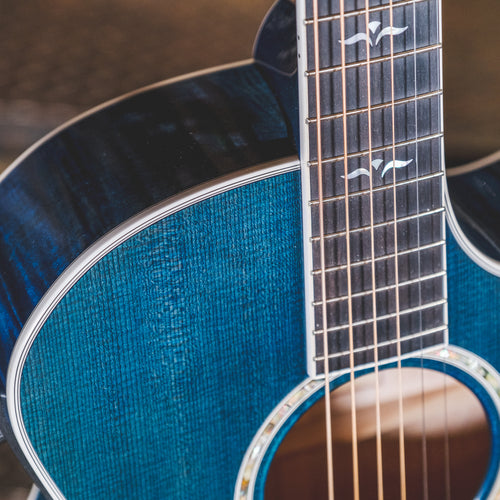 Taylor 2001 614CE Koi Blue With OHSC - Used