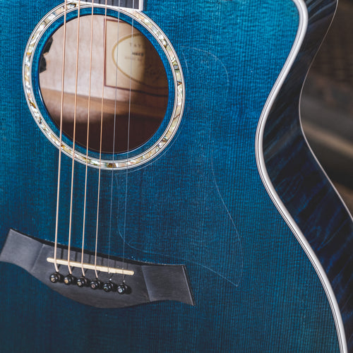 Taylor 2001 614CE Koi Blue With OHSC - Used