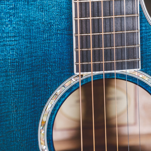 Taylor 2001 614CE Koi Blue With OHSC - Used