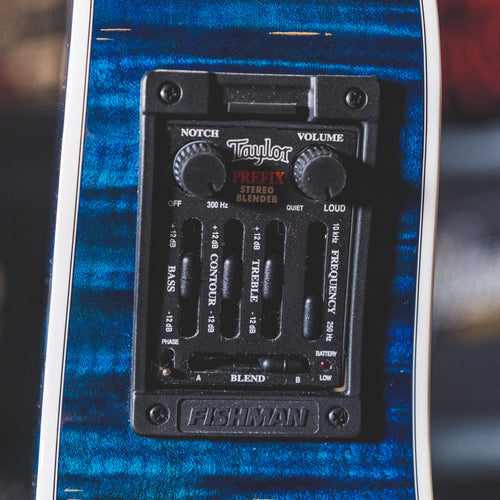 Taylor 2001 614CE Koi Blue With OHSC - Used