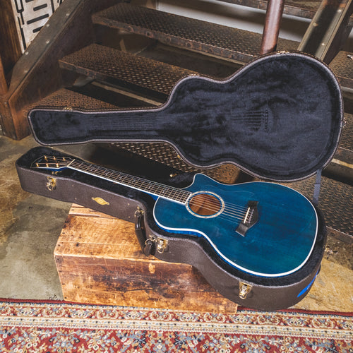 Taylor 2001 614CE Koi Blue With OHSC - Used