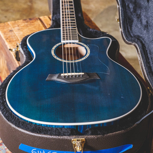Taylor 2001 614CE Koi Blue With OHSC - Used