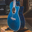 Taylor 2001 614CE Koi Blue With OHSC - Used