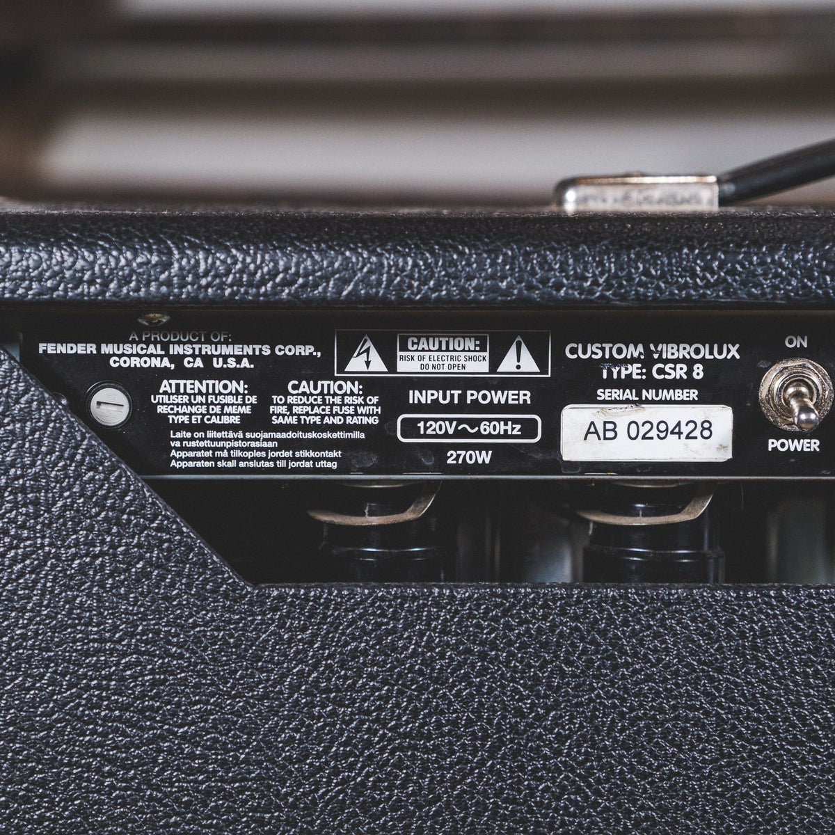Fender 2010 Custom Vibrolux Reverb - Used