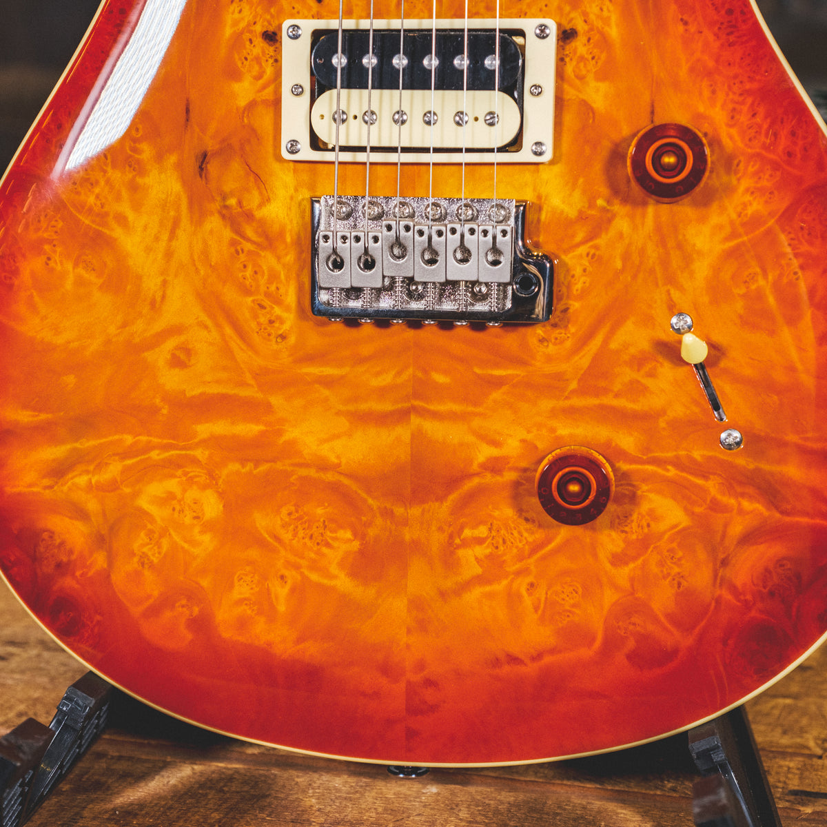 PRS 2019 SE Custom 24 Laurel Burl With OGB - Used