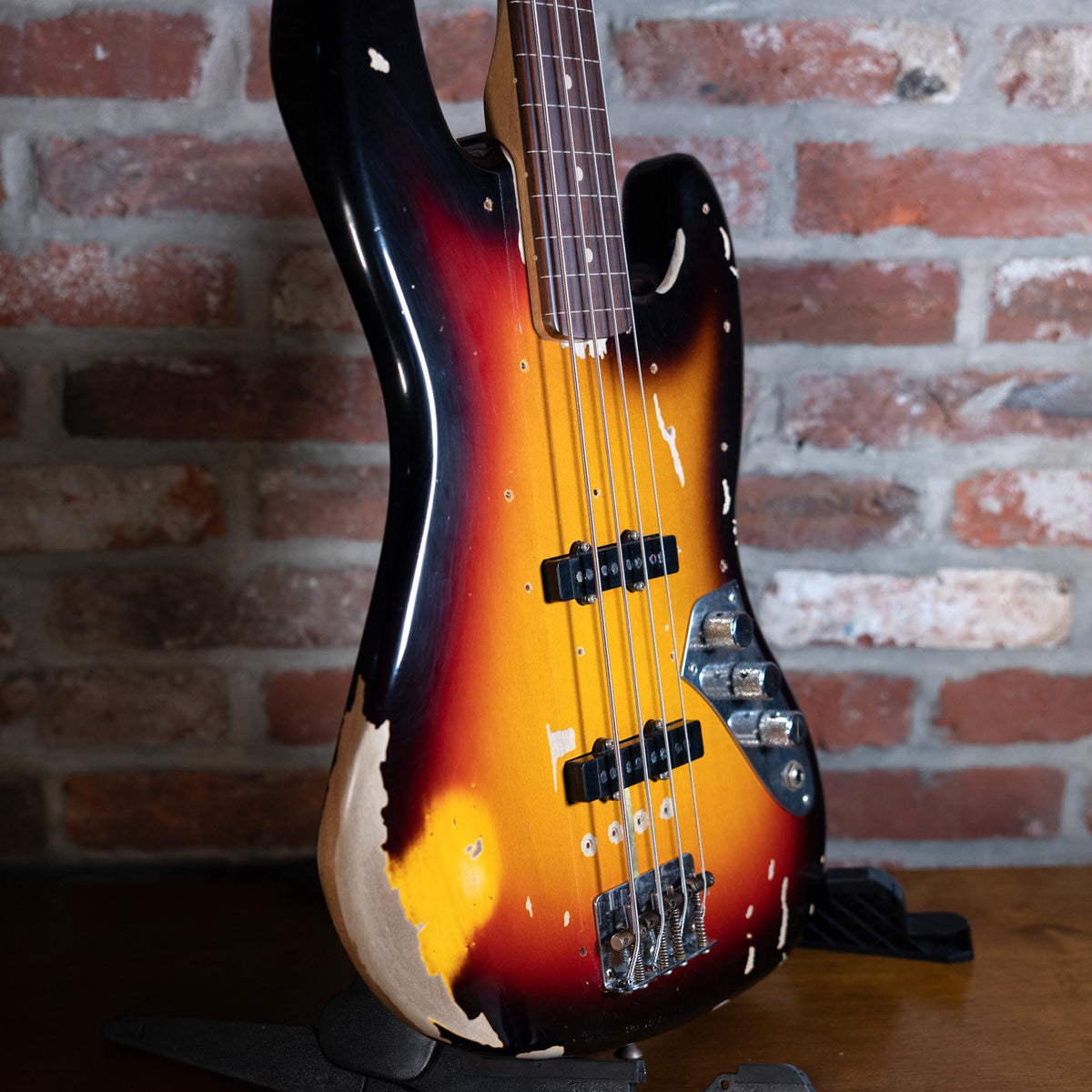 Fender Custom Shop 2020 Jaco Pastorius Tribute Jazz Bass Sunburst With OHSC - Used