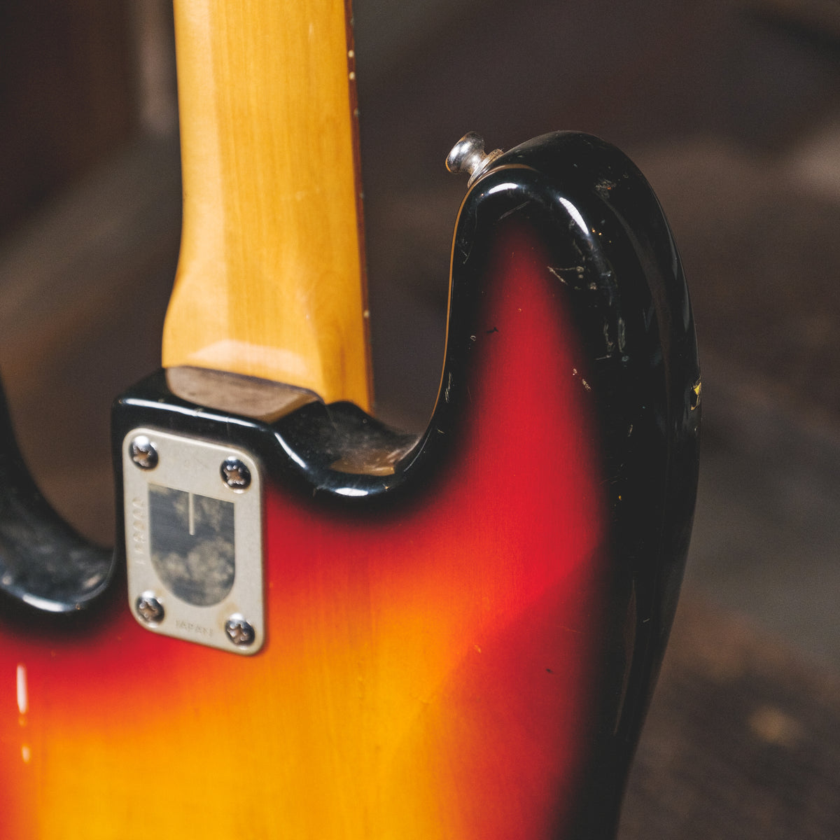 Univox 1970s P Bass Style, 3 Tone Sunburst - Used