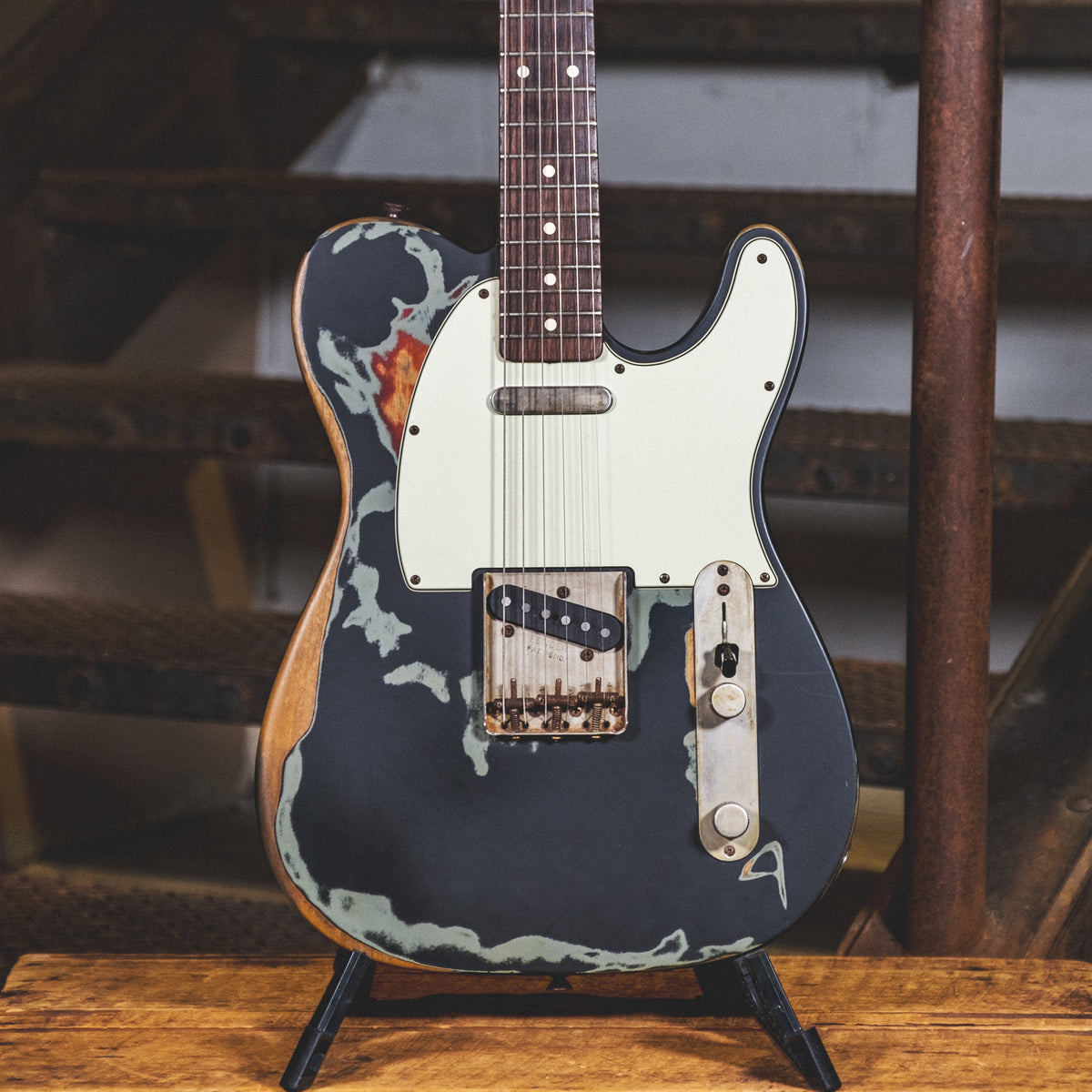 Fender 2007 Joe Strummer Telecaster, Black With OHSC - Used