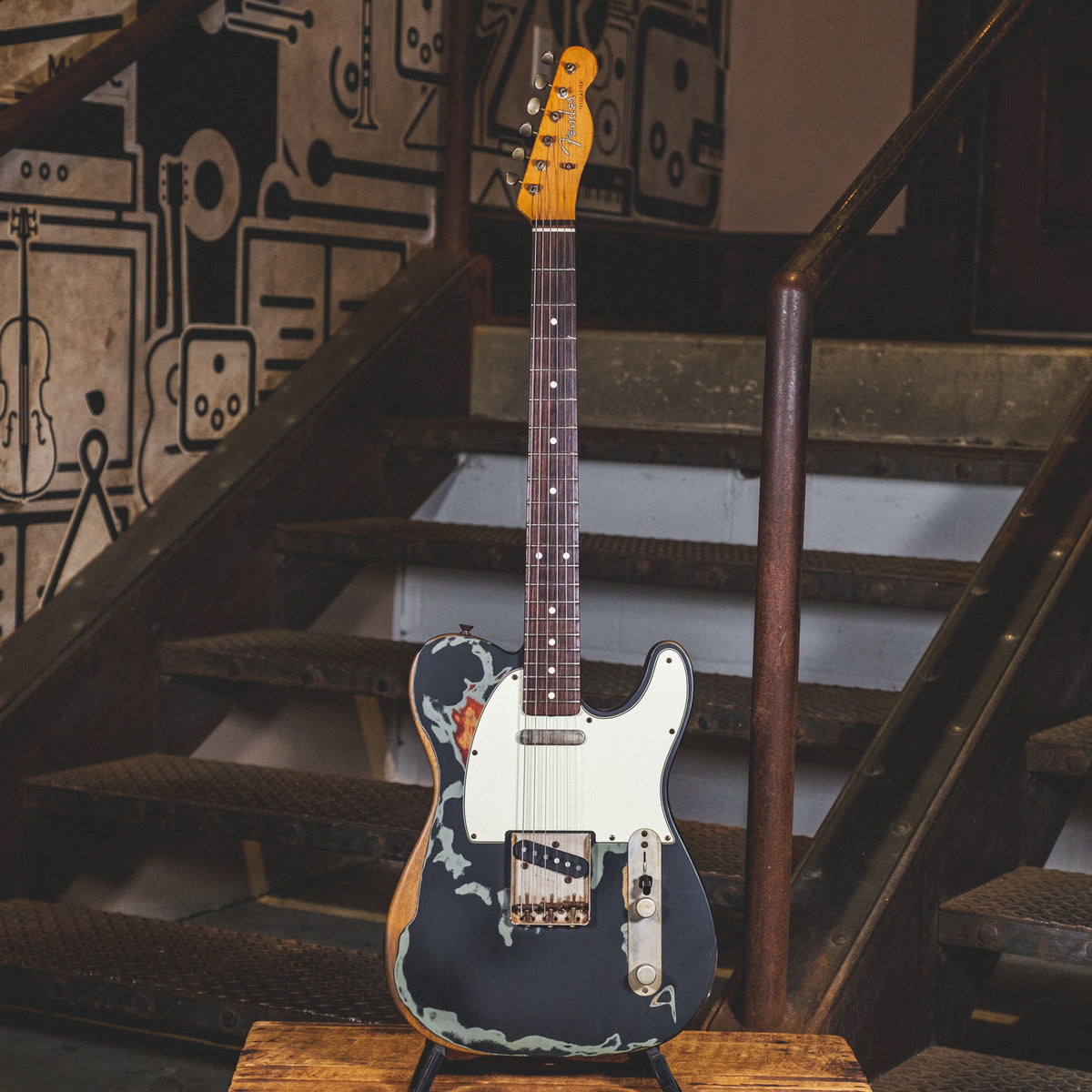 Fender 2007 Joe Strummer Telecaster, Black With OHSC - Used