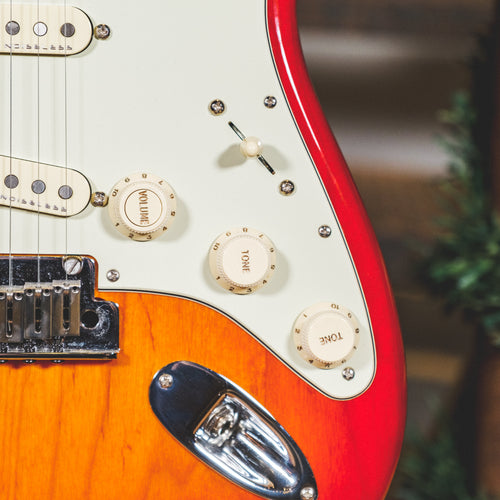 Fender 2020 American Ultra Stratocaster, Plasma Red With OHSC - Used