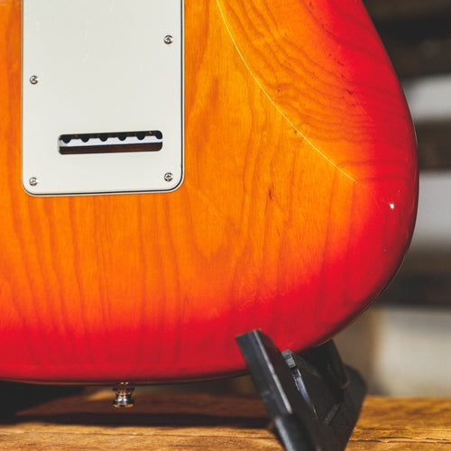 Fender 2020 American Ultra Stratocaster, Plasma Red With OHSC - Used