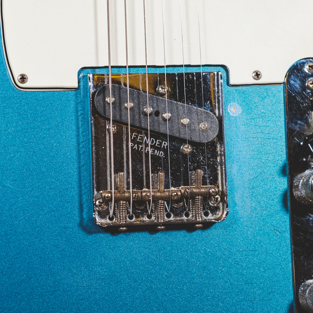 Fender Custom Shop 2005 '63 NOS Telecaster, Lake Placid Blue with OHSC - Used