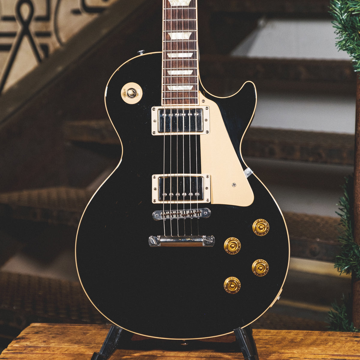 Gibson 2005 Les Paul Standard 50s Neck Ebony With OHSC - Used