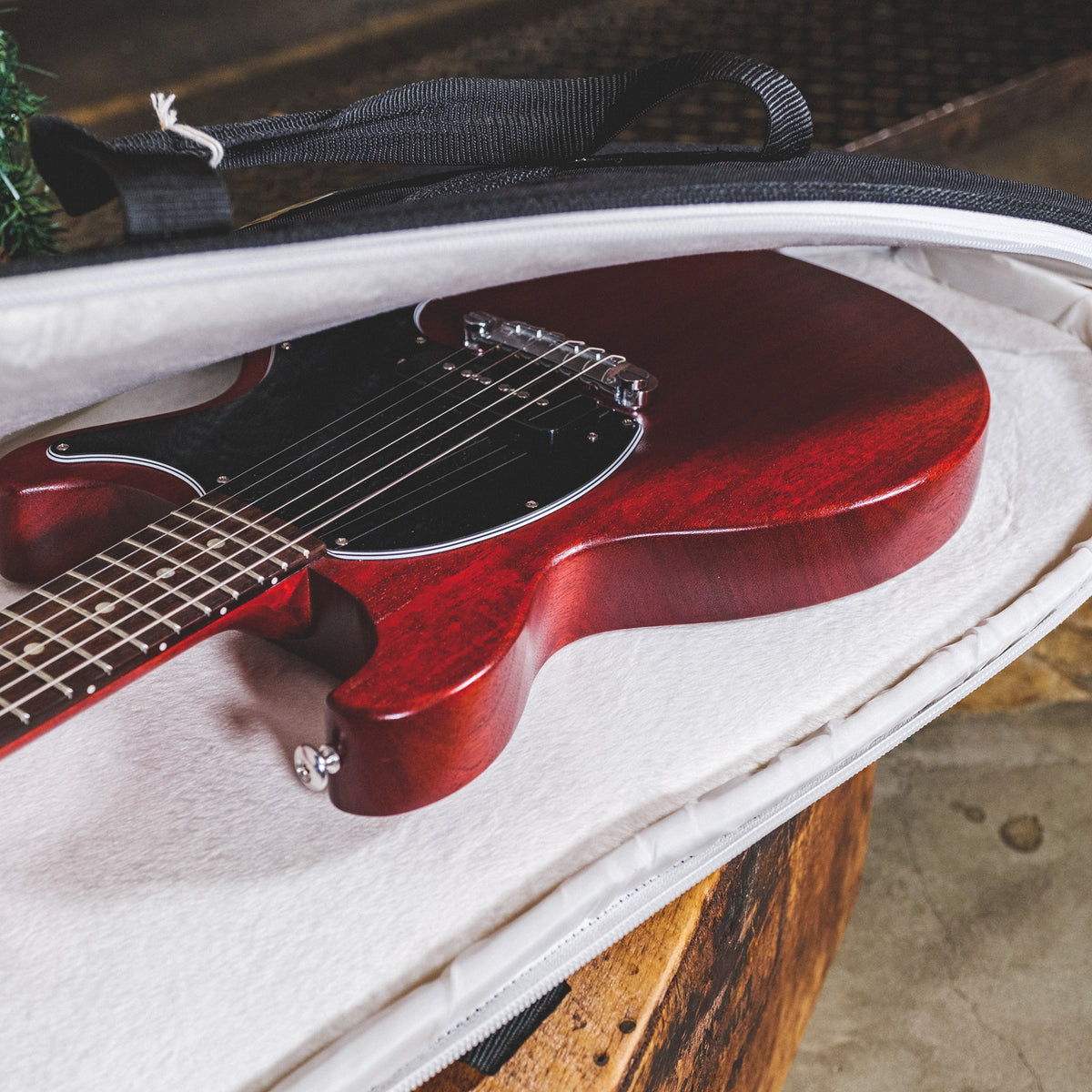 Gibson 2019 Les Paul Junior Tribute Doublecut Cherry With OGB - Used
