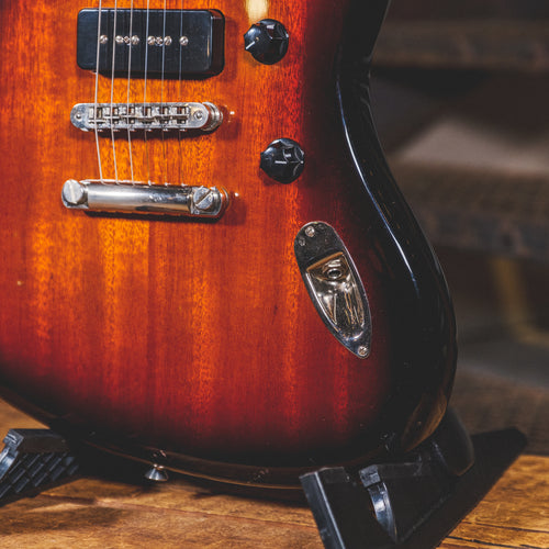 Fender 2013 Modern Player Jaguar 2-Color Chocolate Burst With Gig Bag - Used