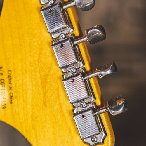 Fender 2013 Modern Player Jaguar 2-Color Chocolate Burst With Gig Bag - Used