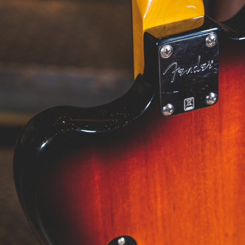 Fender 2013 Modern Player Jaguar 2-Color Chocolate Burst With Gig Bag - Used