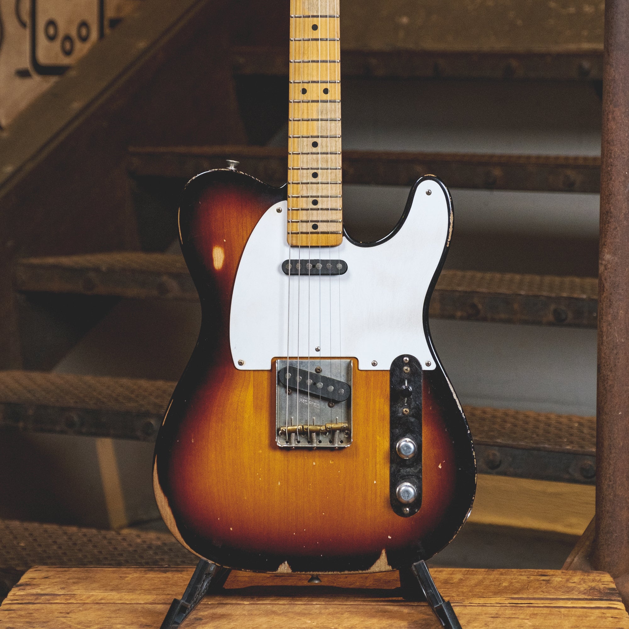 Fender 2008 Road Worn '50s Telecaster Sunburst With Hard Case