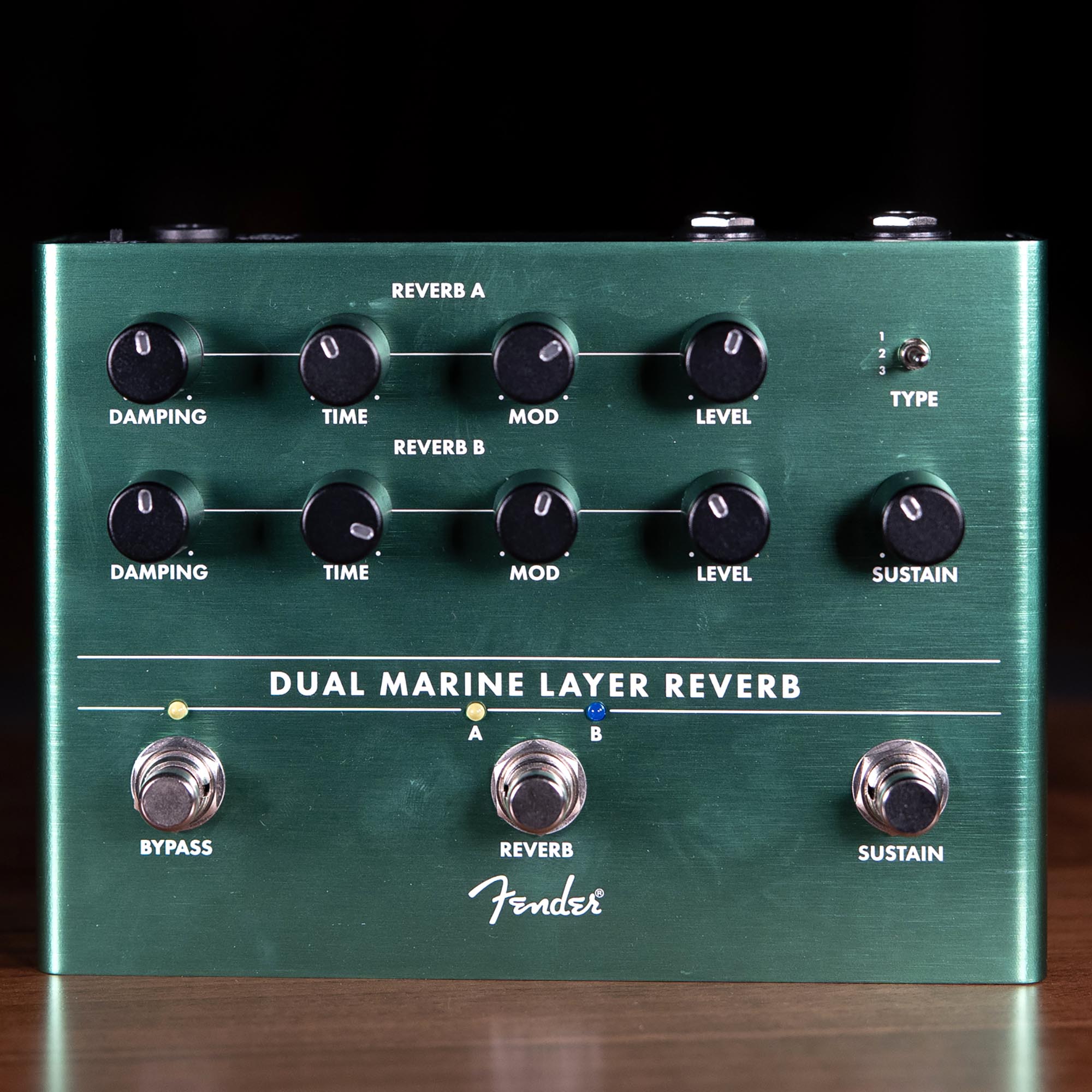 fender marine layer reverb pedal Fender Dual Marine Layer Reverb