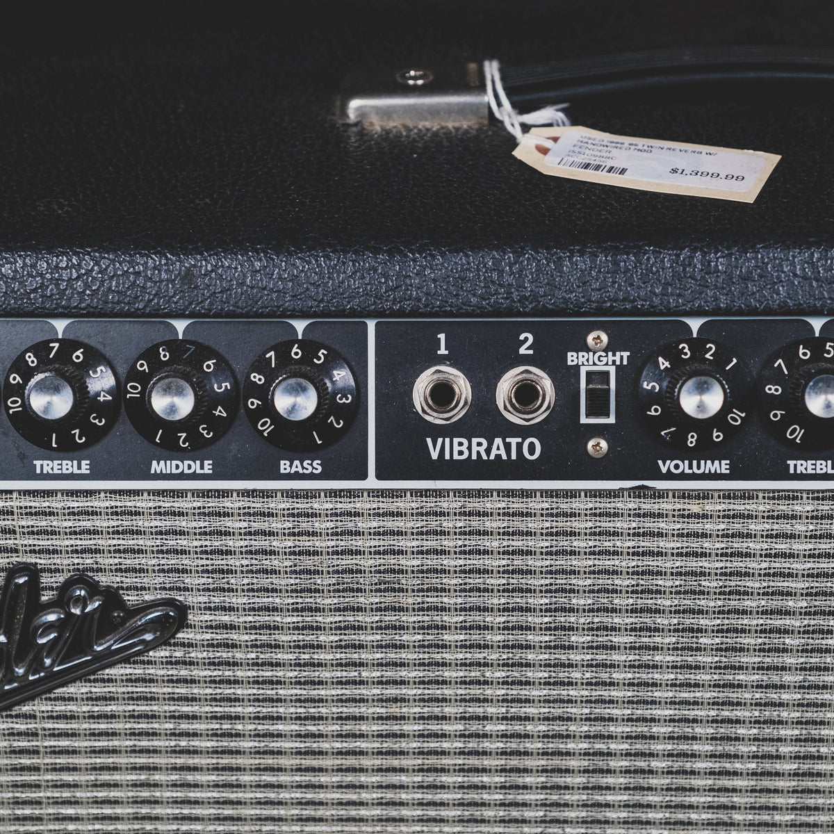 Fender 1999 '65 Twin Reverb With Handwired Mod - Used