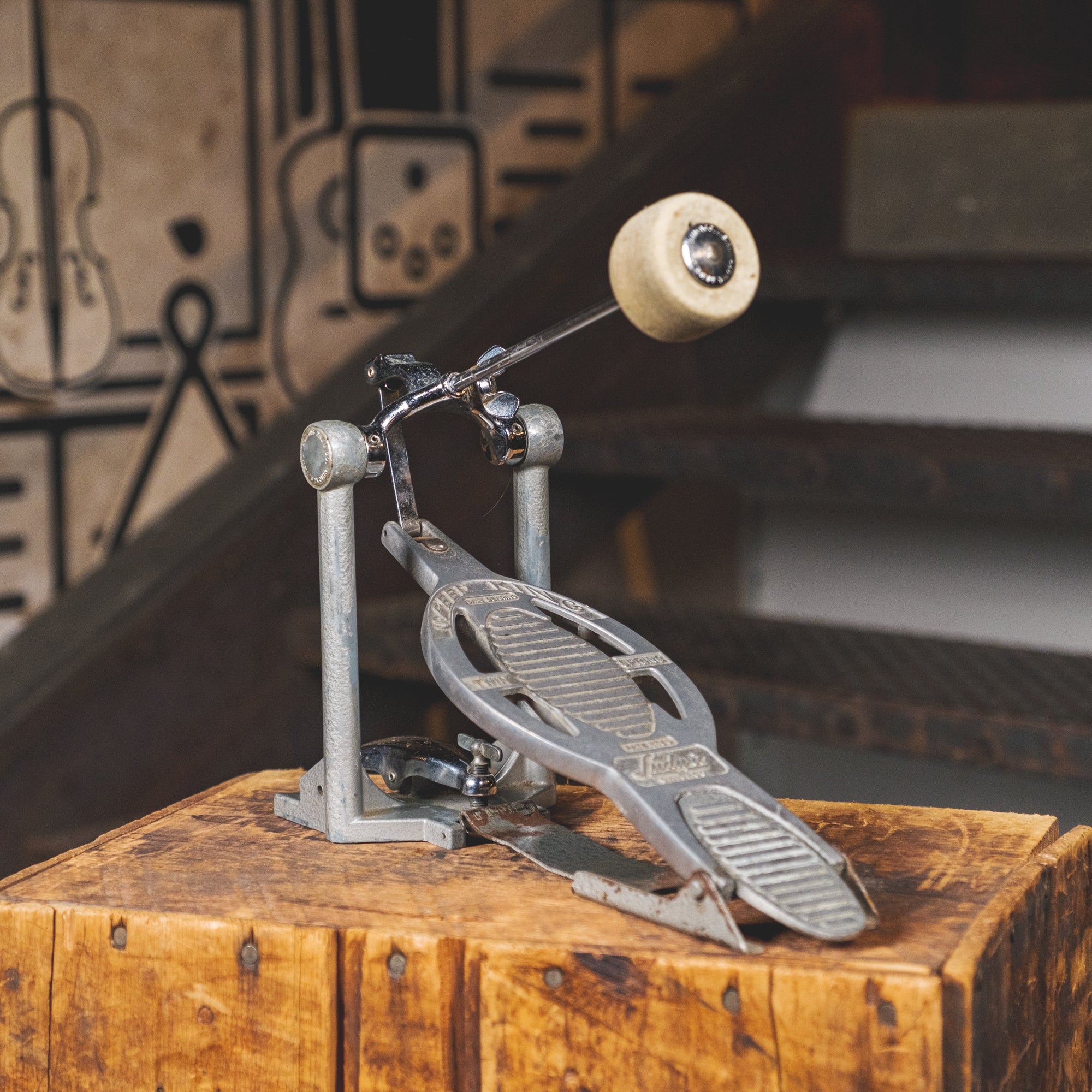ludwig pedal Ludwig 1960s Speed King Kick Drum Pedal