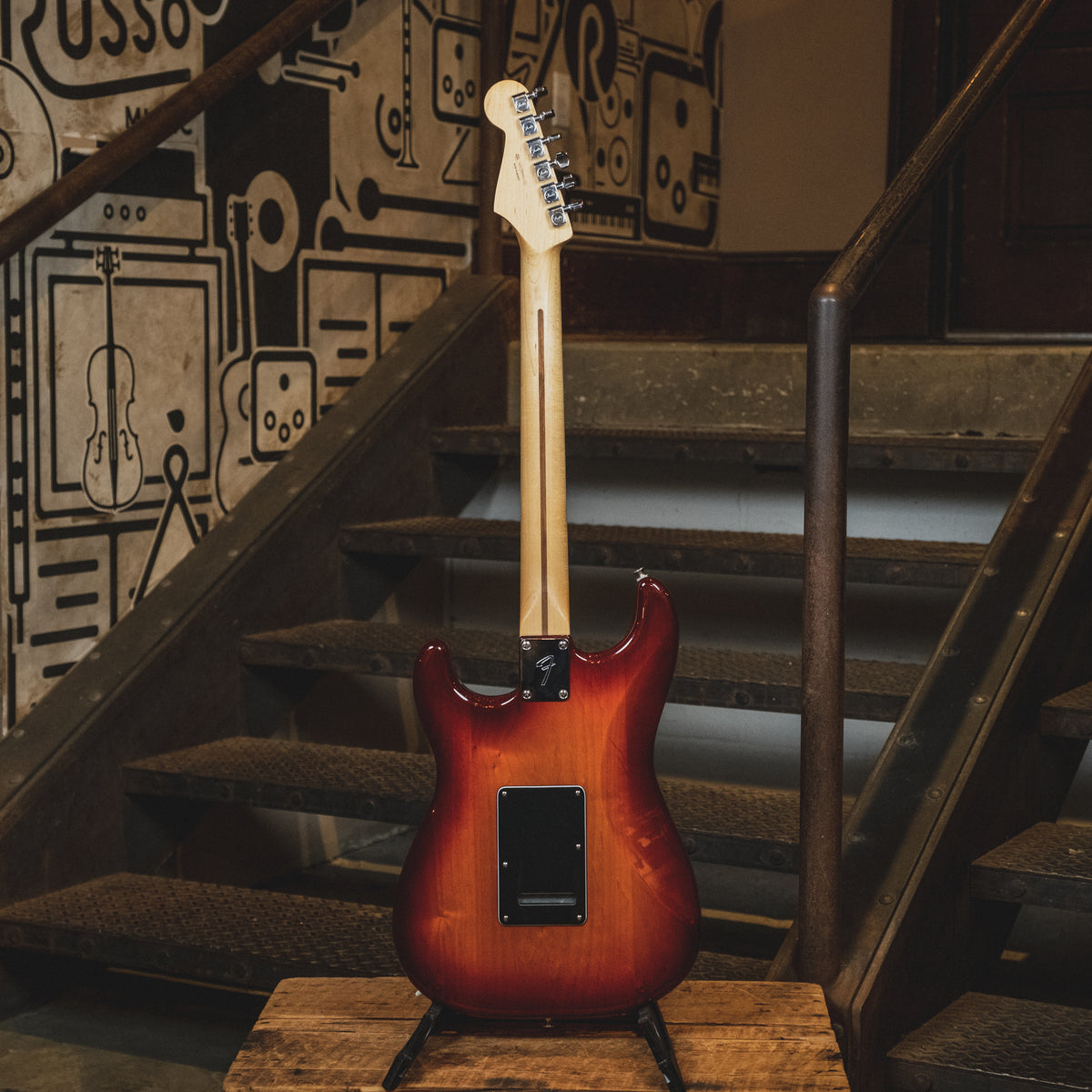 Fender 2019 Player Stratocaster HSS, Aged Cherry - Used