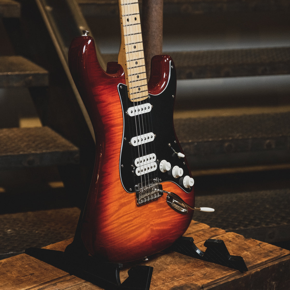 Fender 2019 Player Stratocaster HSS, Aged Cherry - Used