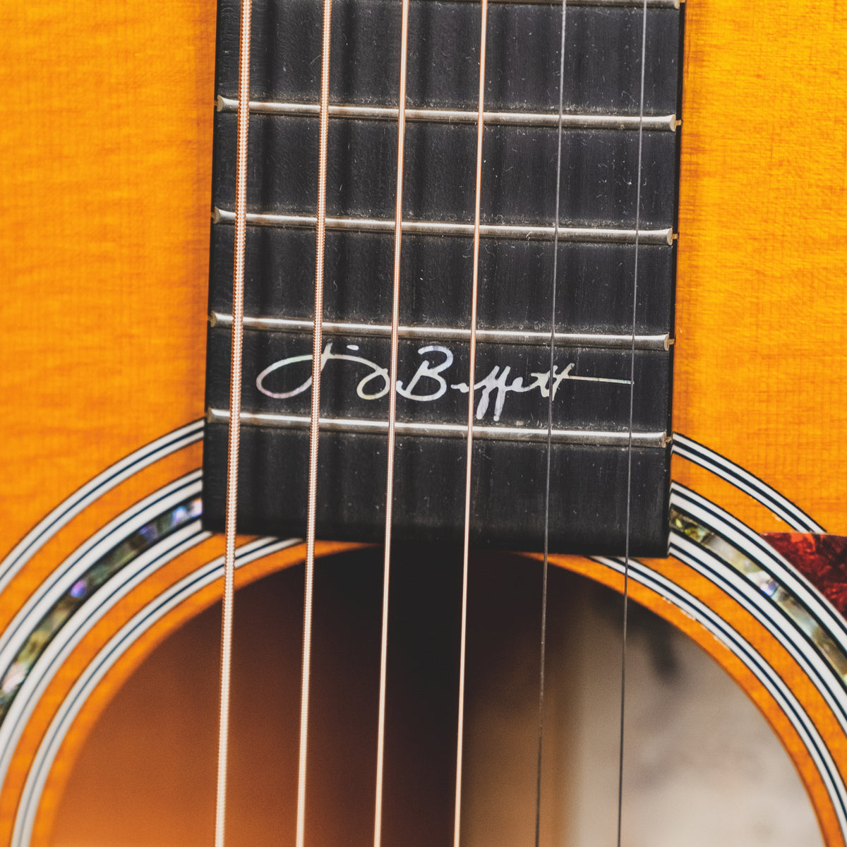 Martin 1998 HD-18JB Jimmy Buffett Signature #8 With OHSC - Used