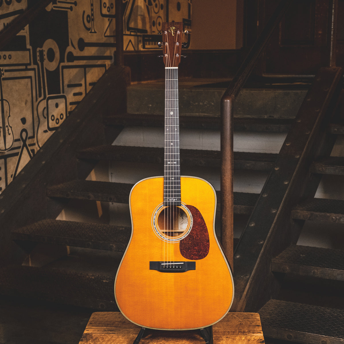 Martin 1998 HD-18JB Jimmy Buffett Signature #8 With OHSC - Used