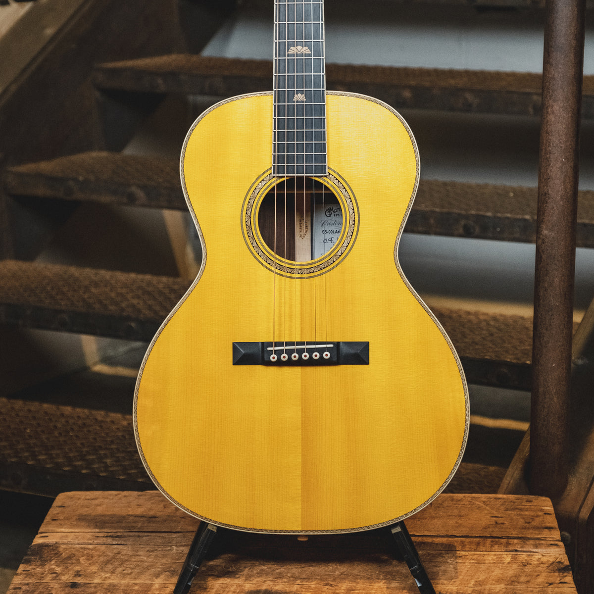 Martin Custom Shop Limited SS-00L Art Deco #29 Of 30 Adironack Spruce // Guatemalan Rosewood With OHSC - Used