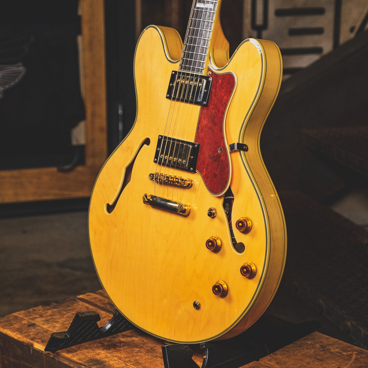 Epiphone 2011 Sheraton 2 Natural With Gig Bag - Used