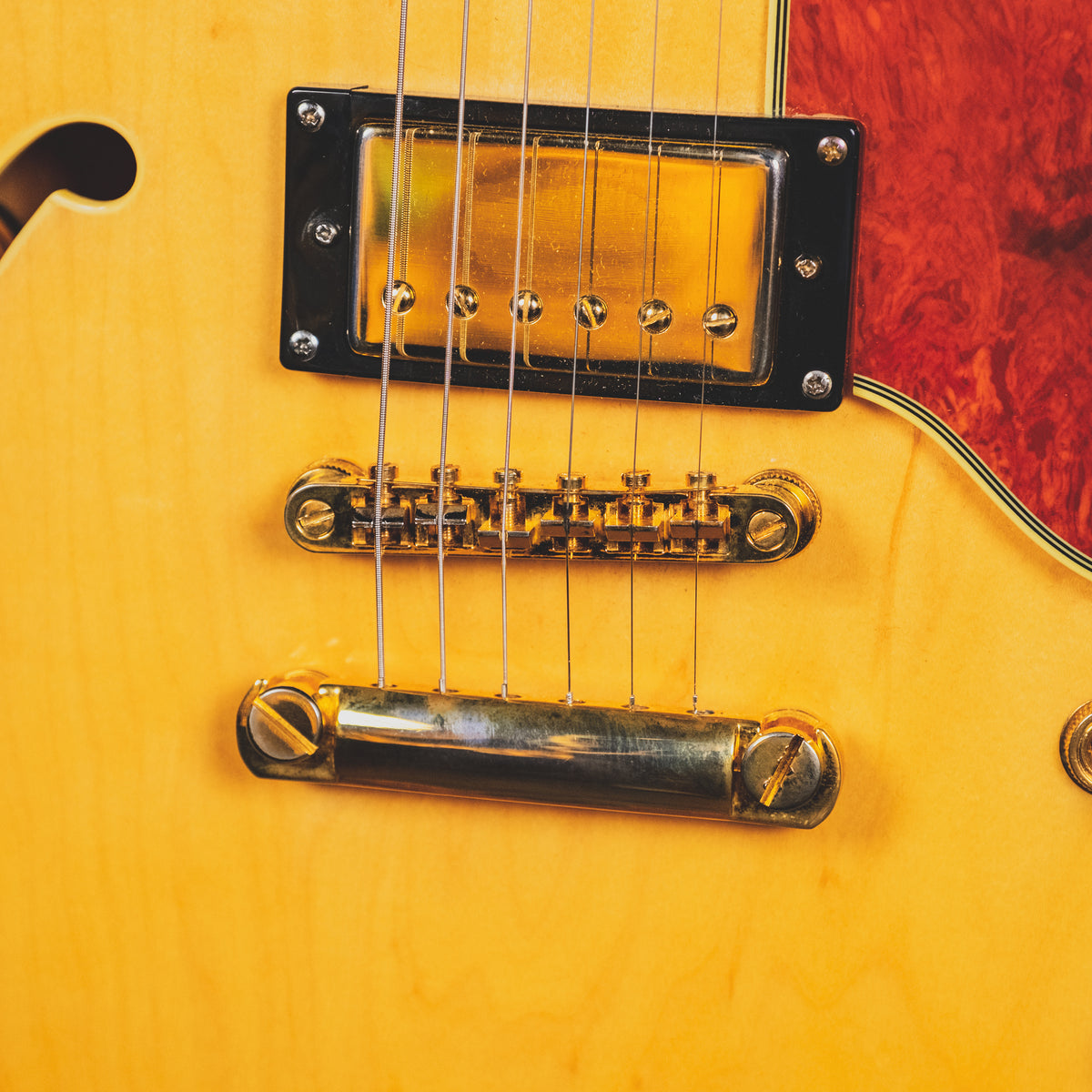 Epiphone 2011 Sheraton 2 Natural With Gig Bag - Used