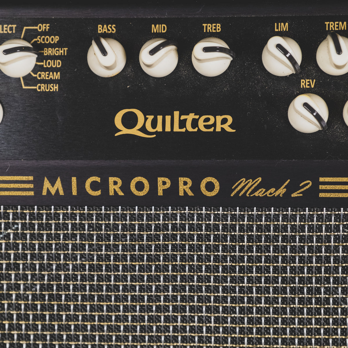 Quilter Micropro Mach 2 Combo With 1x12 Extension Cab And Slip Cover - Used