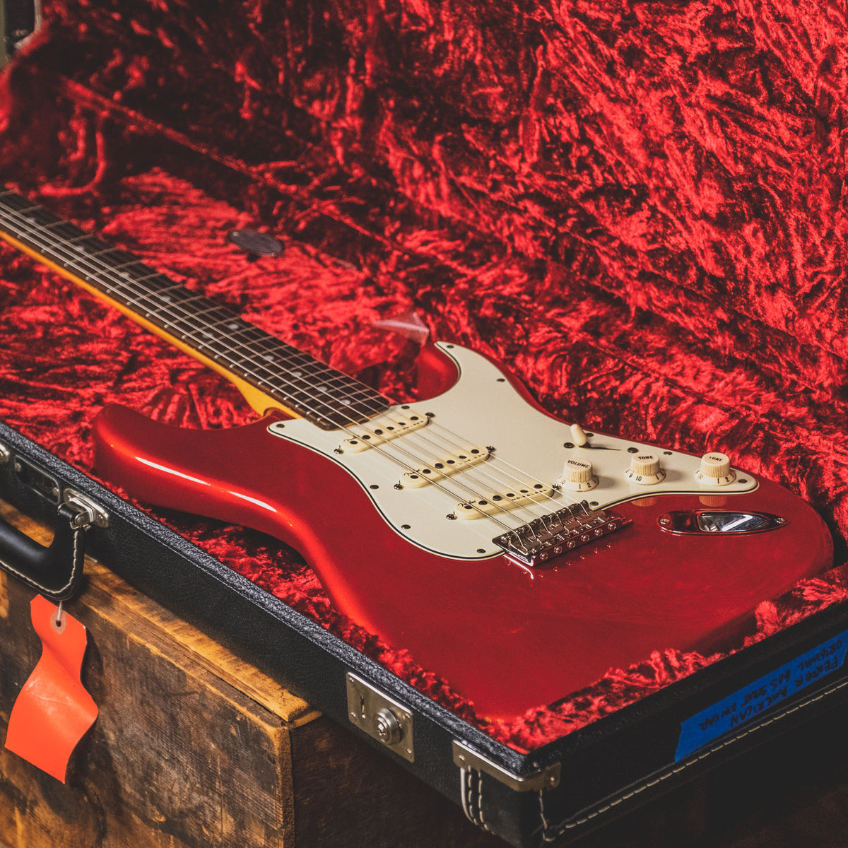 Fender 2017 American Original '60s Stratocaster, Candy Apple Red With OHSC - Used