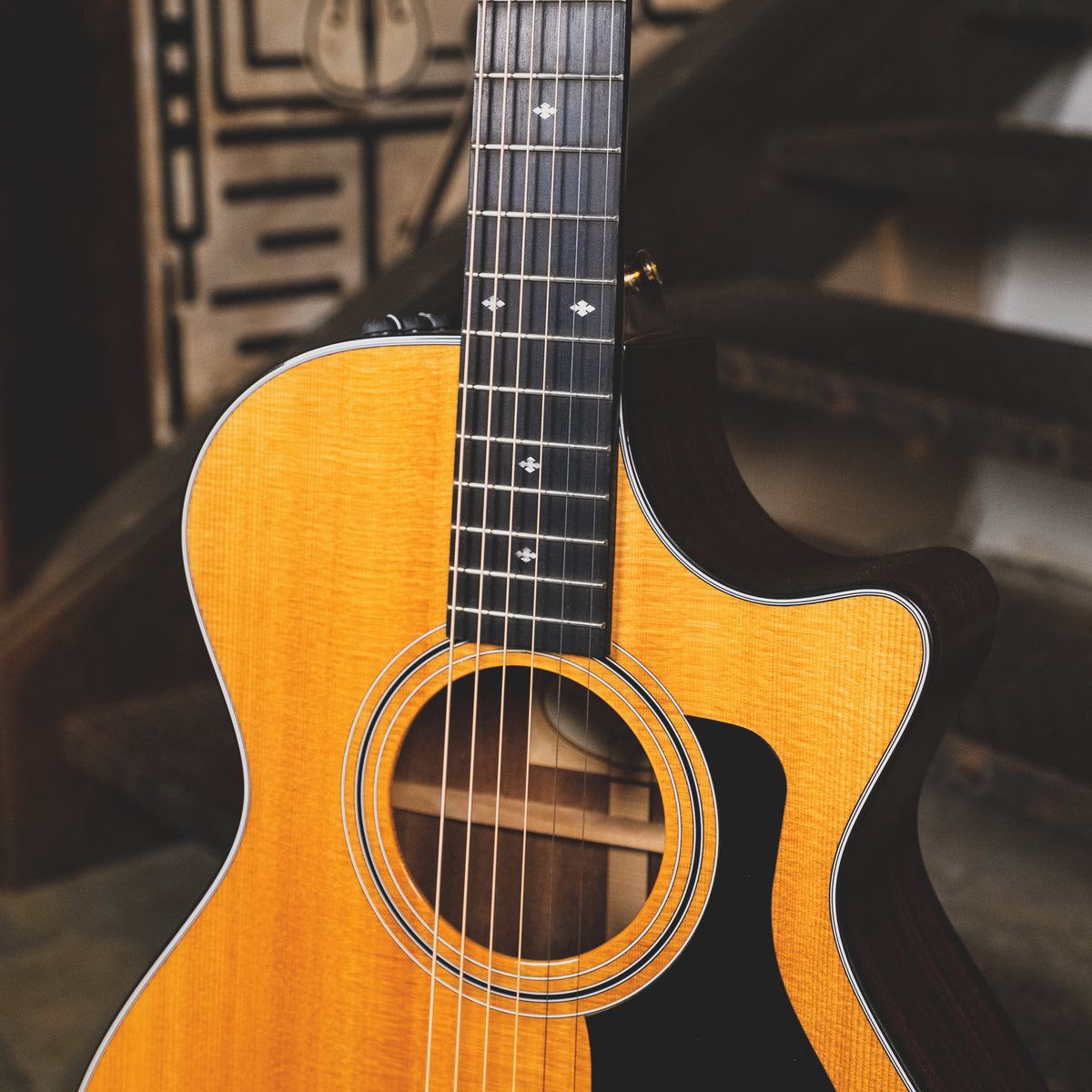 Taylor 2018 312ce 12 Fret Natural Acoustic Guitar With OHSC - Used