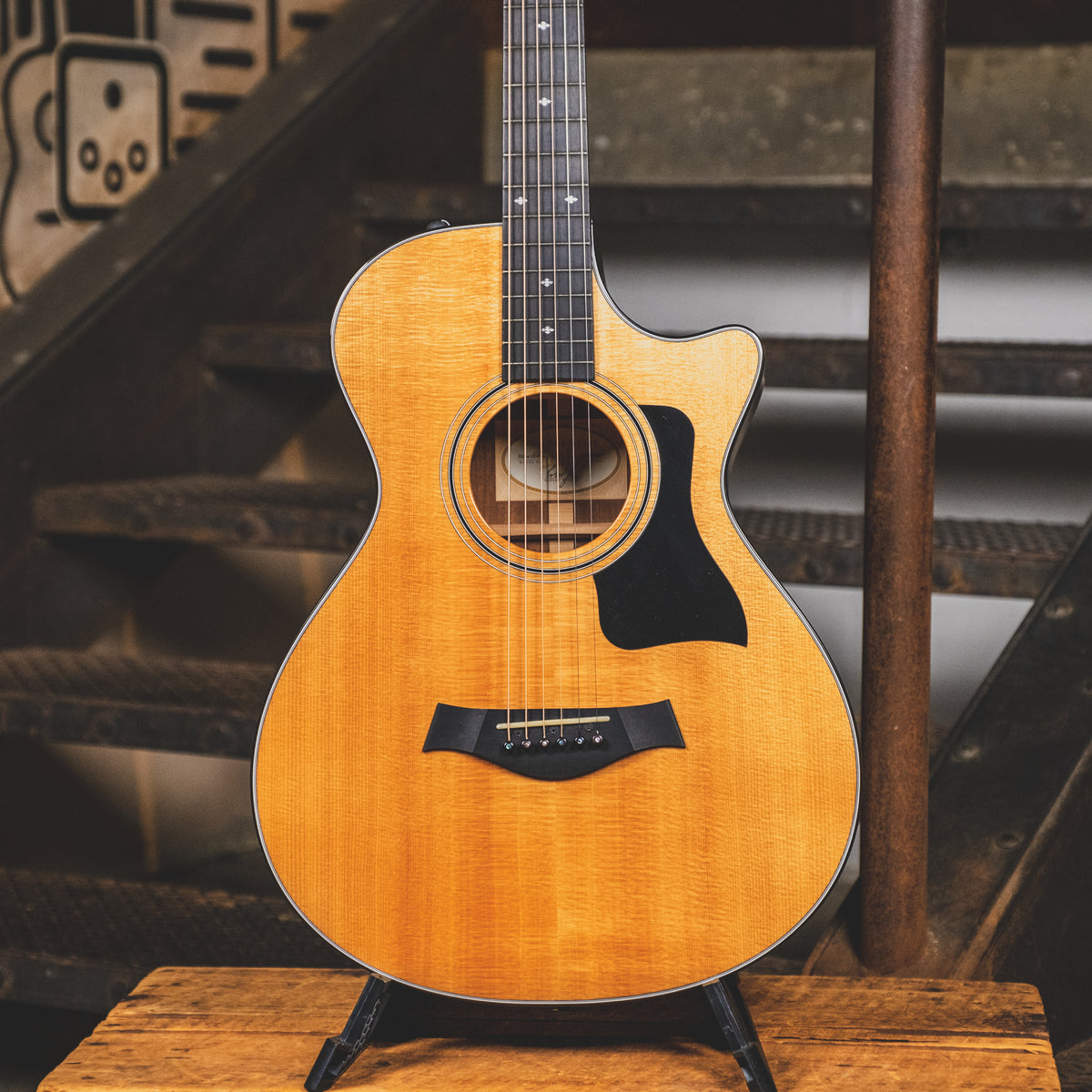 Taylor 2018 312ce 12 Fret Natural Acoustic Guitar With OHSC - Used