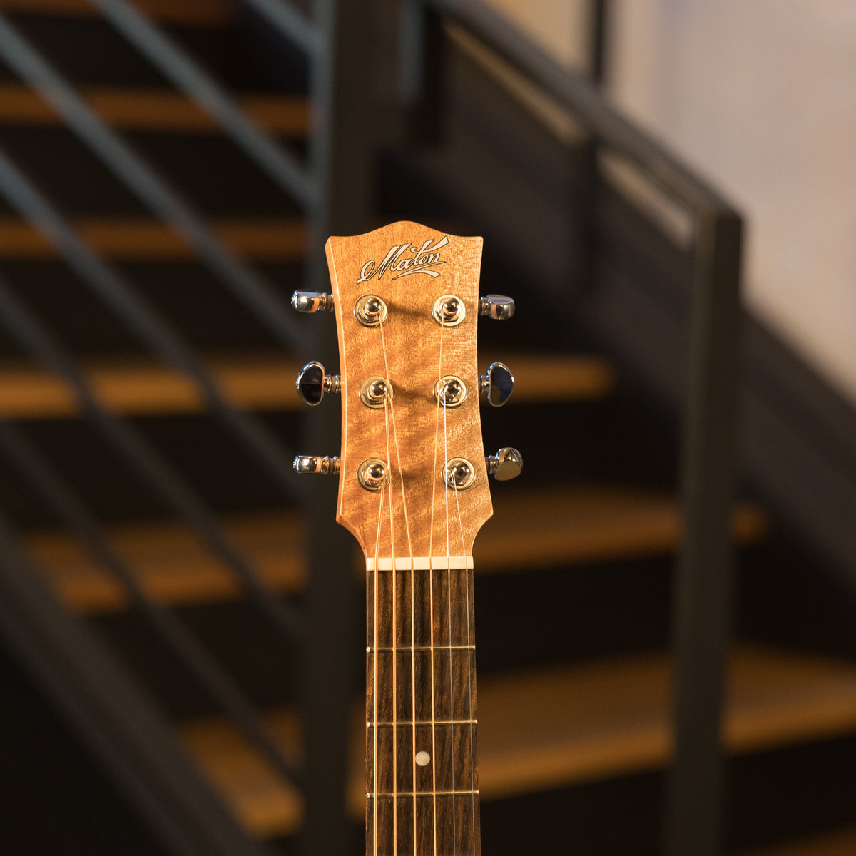 Maton 2020 Mini EM-6 Acoustic Guitar, Natural With OHSC - Used