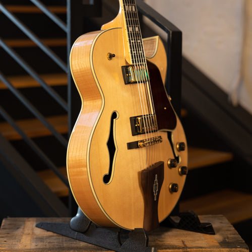 Ibanez 2019 LGB30-NT George Benson Signature Electric Guitar, Natural With OHSC - Used