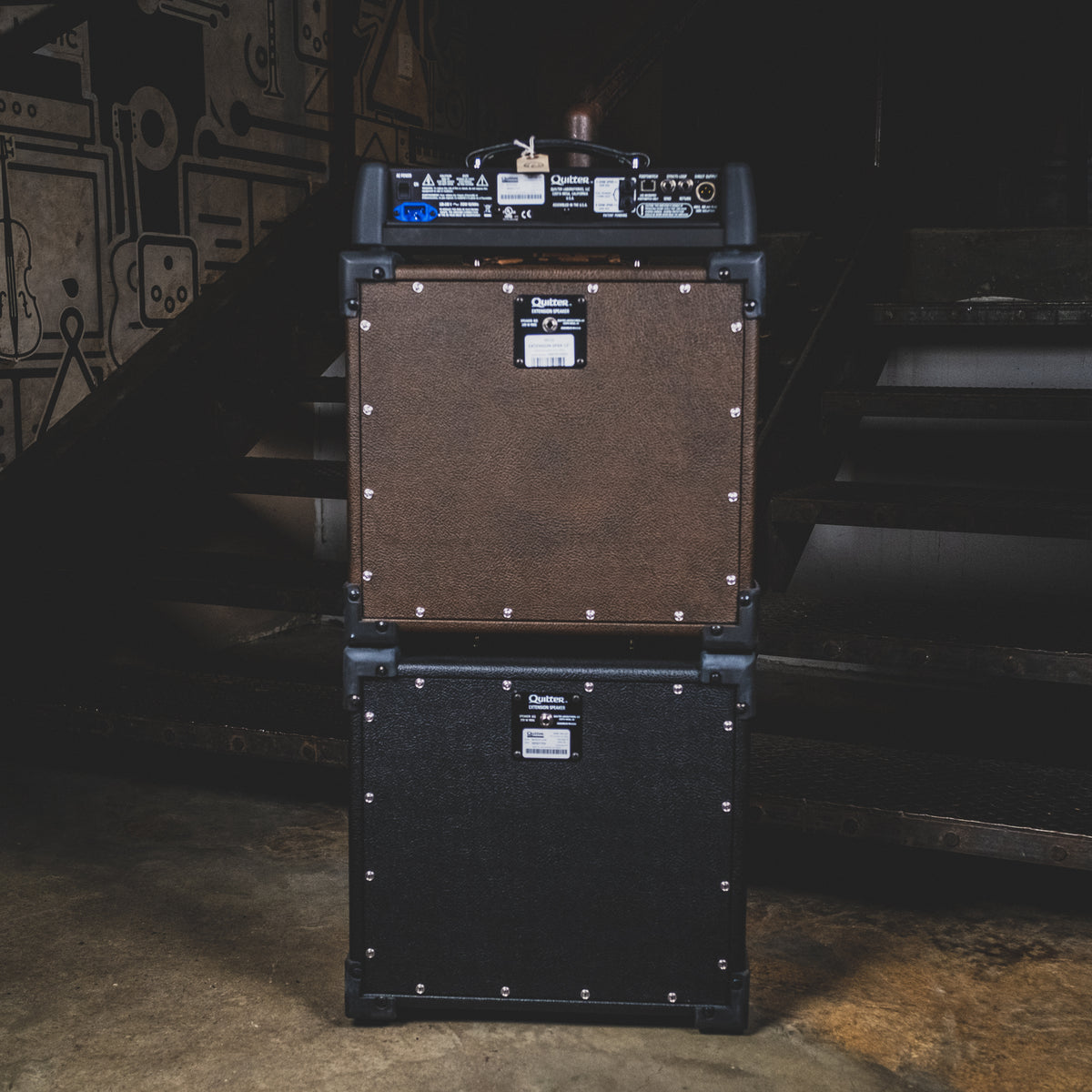 Quilter 2017 Mach 2 Head Amplifier With Two 1x12 Cabinets - Used