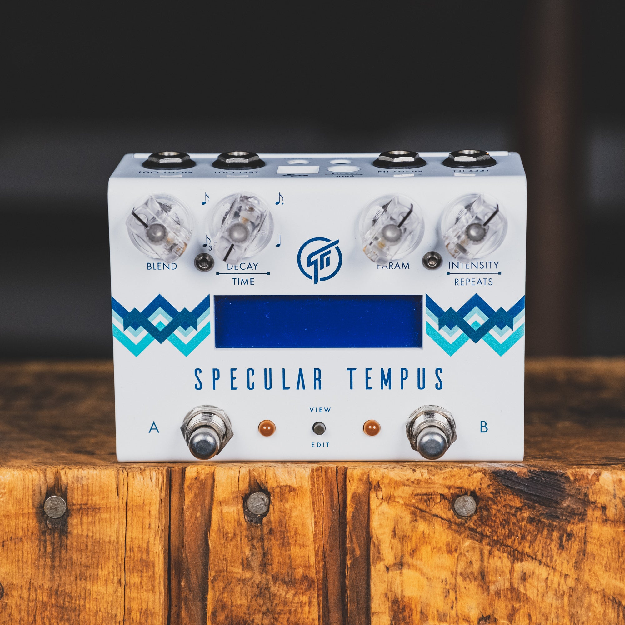 gfi pedals GFI Specular Tempus Reverb Effect Pedal With Box