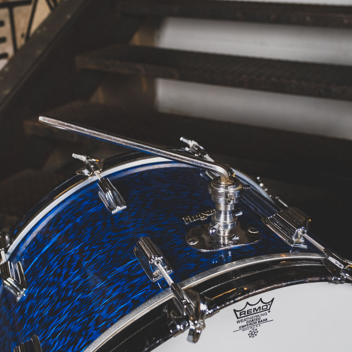 Rogers 1960s Blue Onyx Holiday Drum Kit - Used
