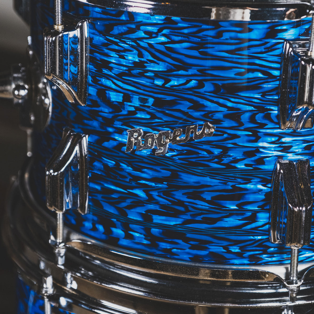 Rogers 1960s Holiday Blue Onyx Drum Kit - Used