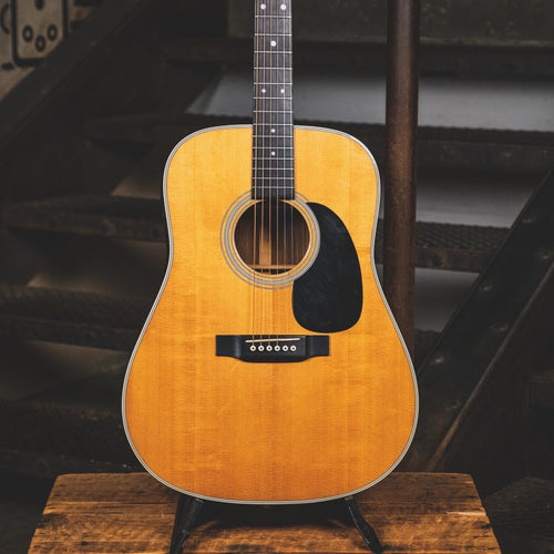 Martin 2002 D-28 Natural Acoustic Guitar With OHSC - Used