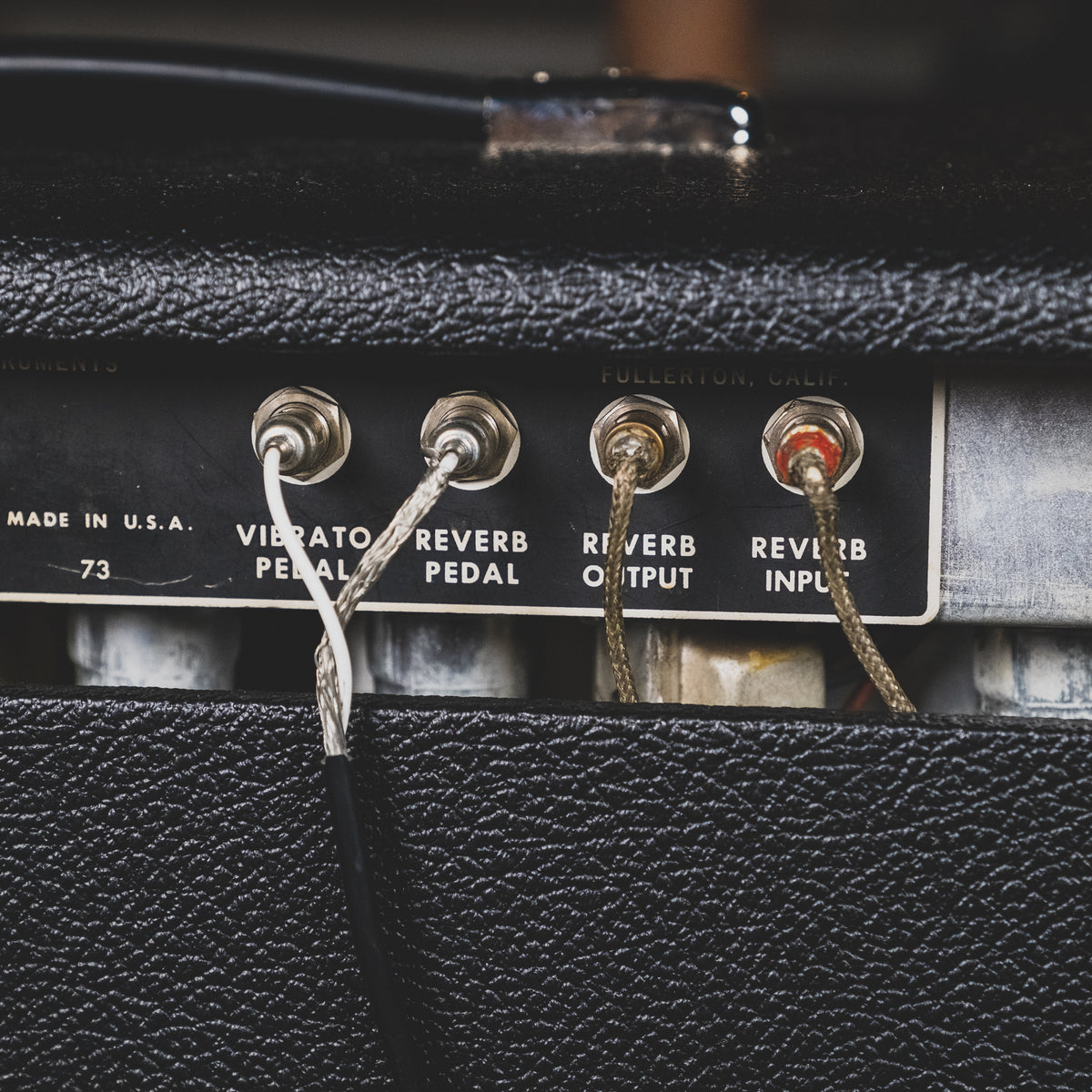 Fender 1966 Pro Reverb 2x12" Tube Combo Guitar Amplifier - Used