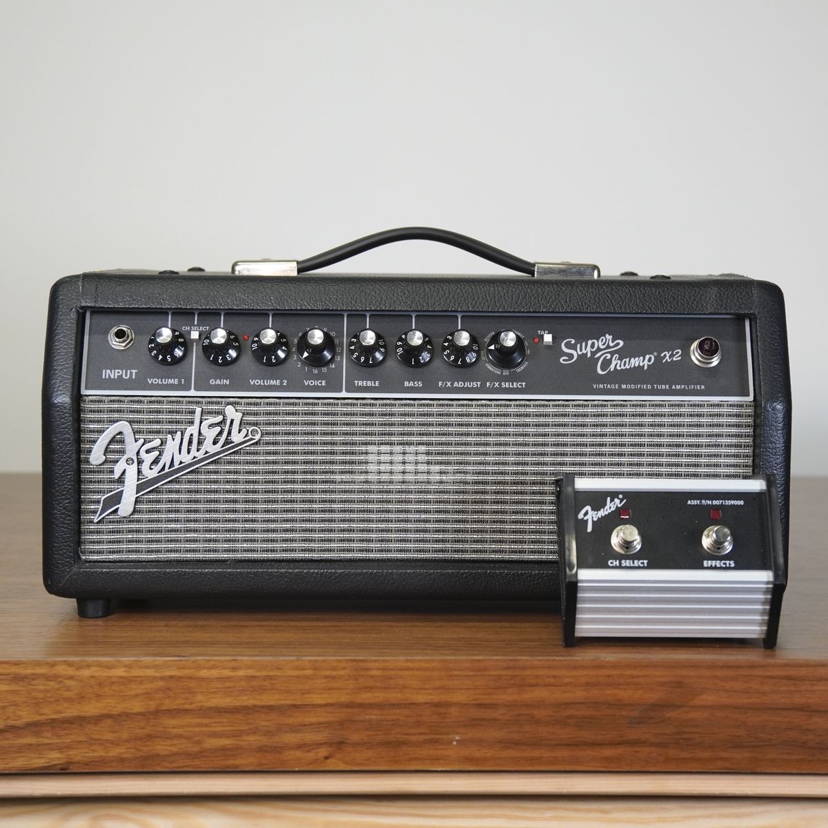Fender 2015 Super Champ X2 15W Amplifier Head With Footswitch - Used