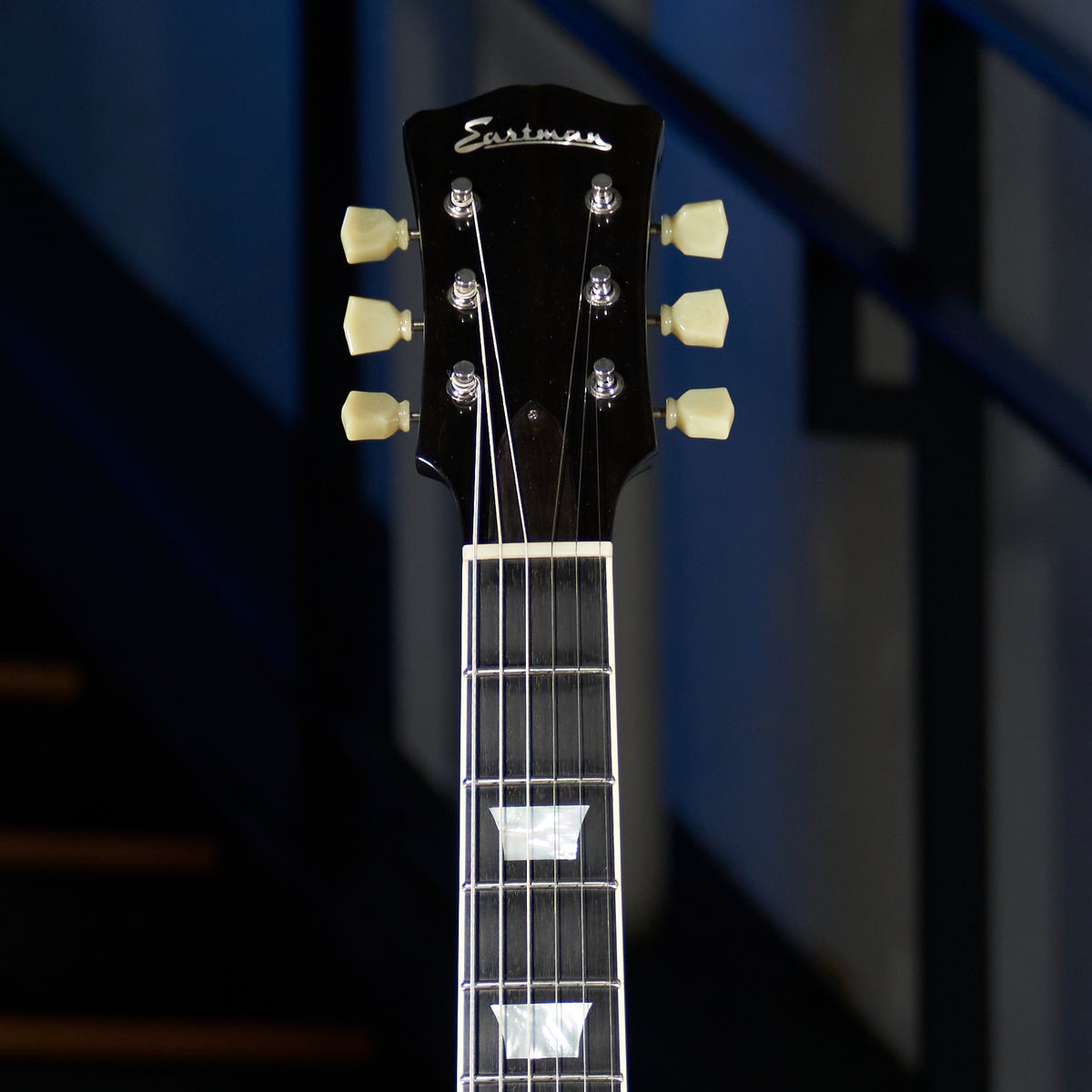 Eastman 2017 SB59 Limited Electric Guitar, Black With Case - Used