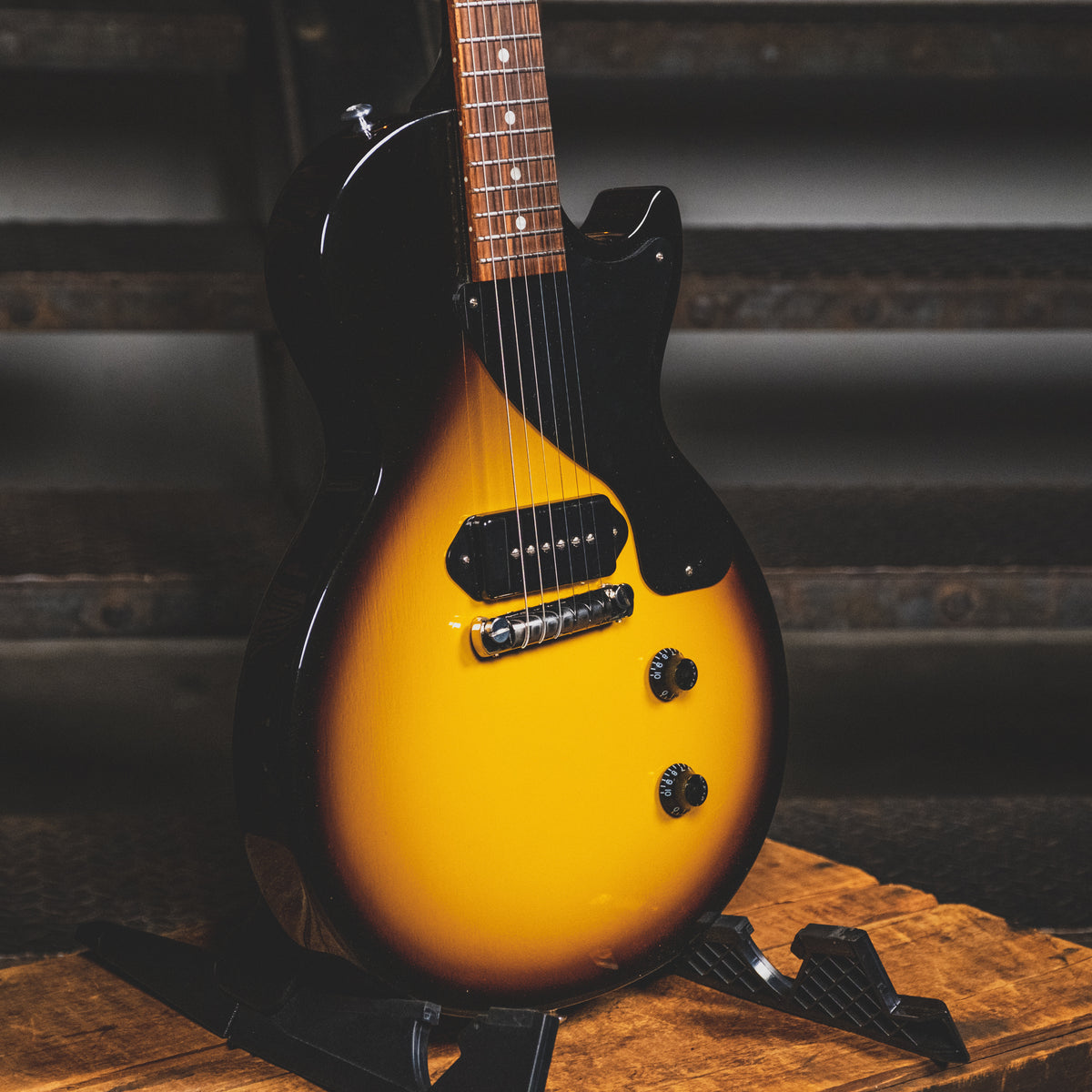 Gibson 2017 Les Paul Junior Limited Electric Guitar, Sunburst With Hard Case - Used